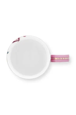 Pip Studio Teetassen|Flower Festival Tasse Xl Dunkel