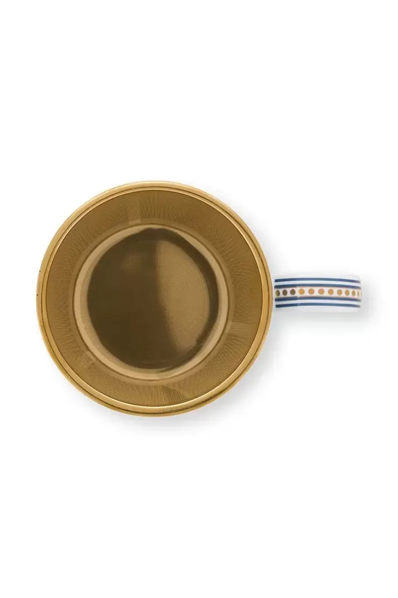 Pip Studio Porzellan Sets|Flower Festival Tee Fur Einen Blue