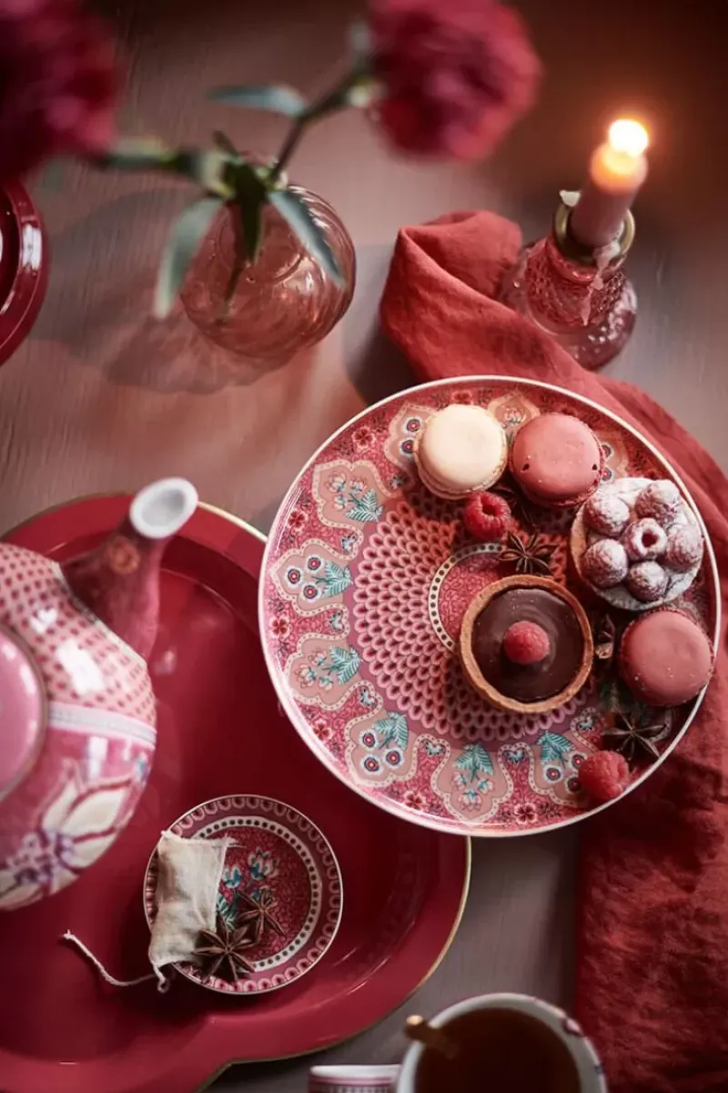 Pip Studio Teebeutelablage|Flower Festival Teebeutelablage Dunkel