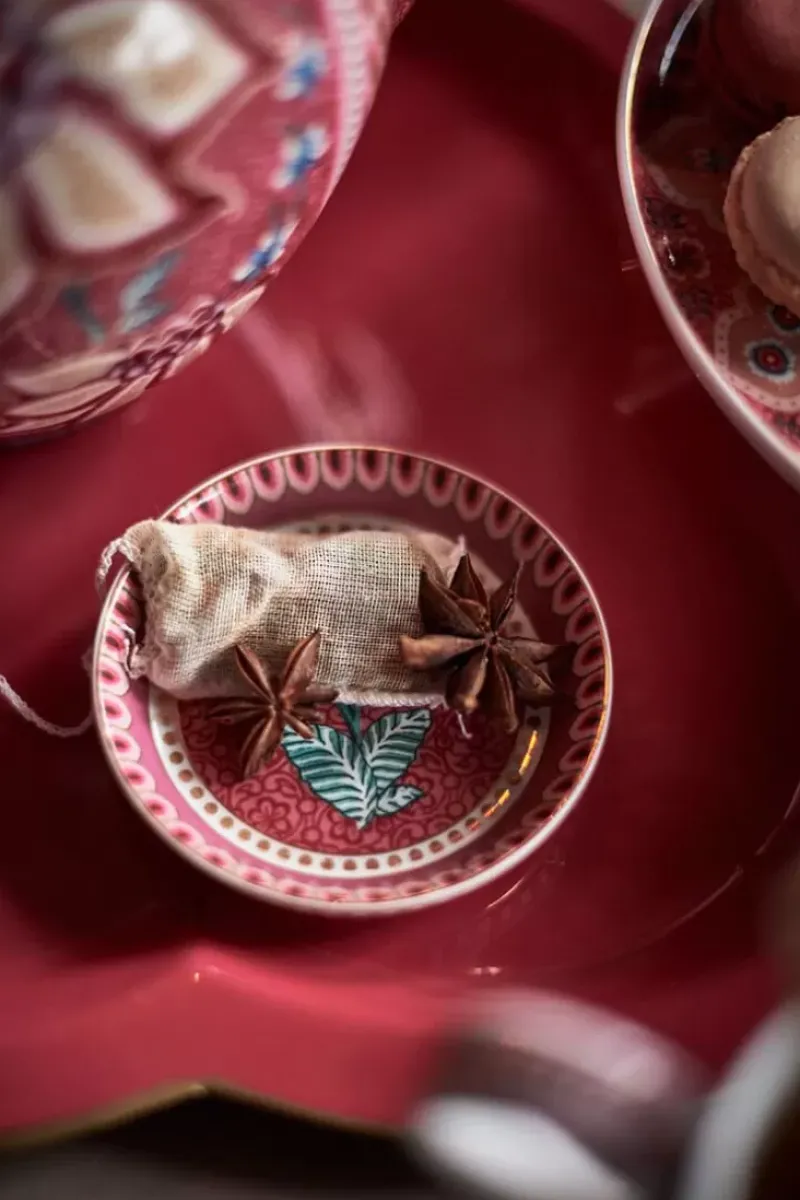 Pip Studio Teebeutelablage|Flower Festival Teebeutelablage Dunkel