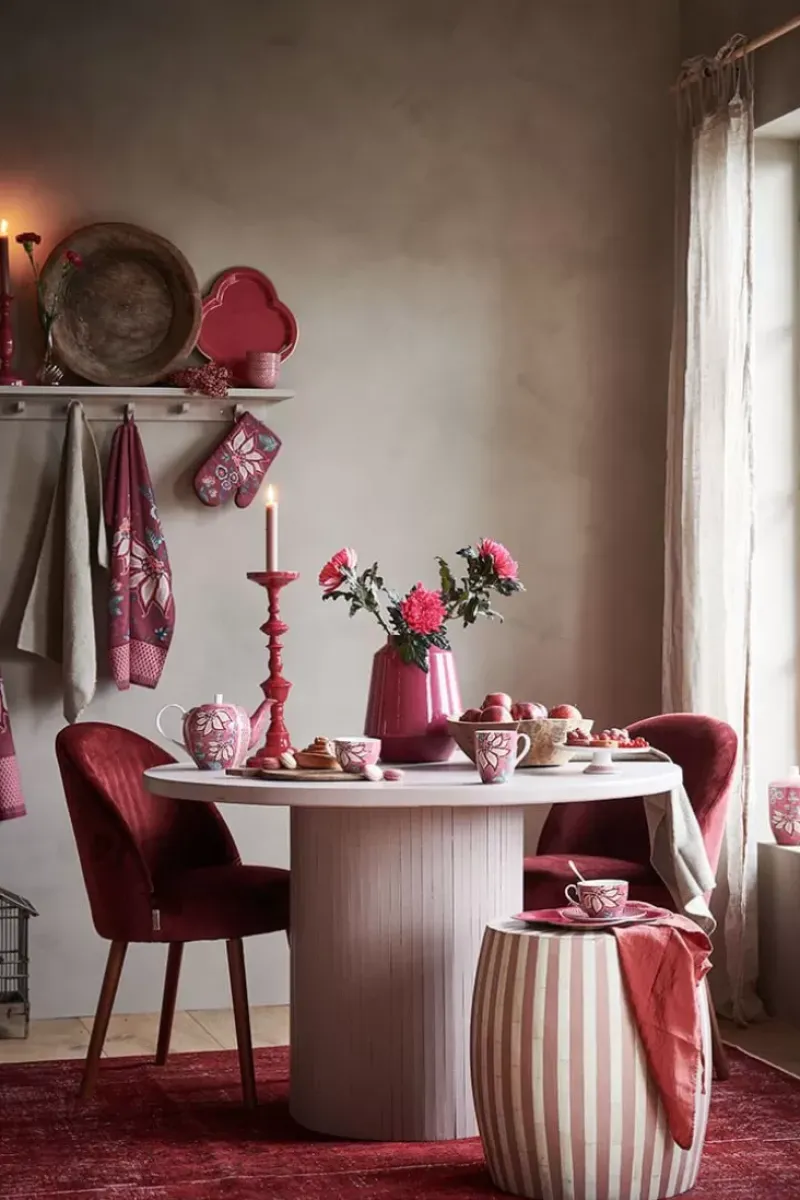 Pip Studio Teekannen|Flower Festival Teekanne Gross Dunkel