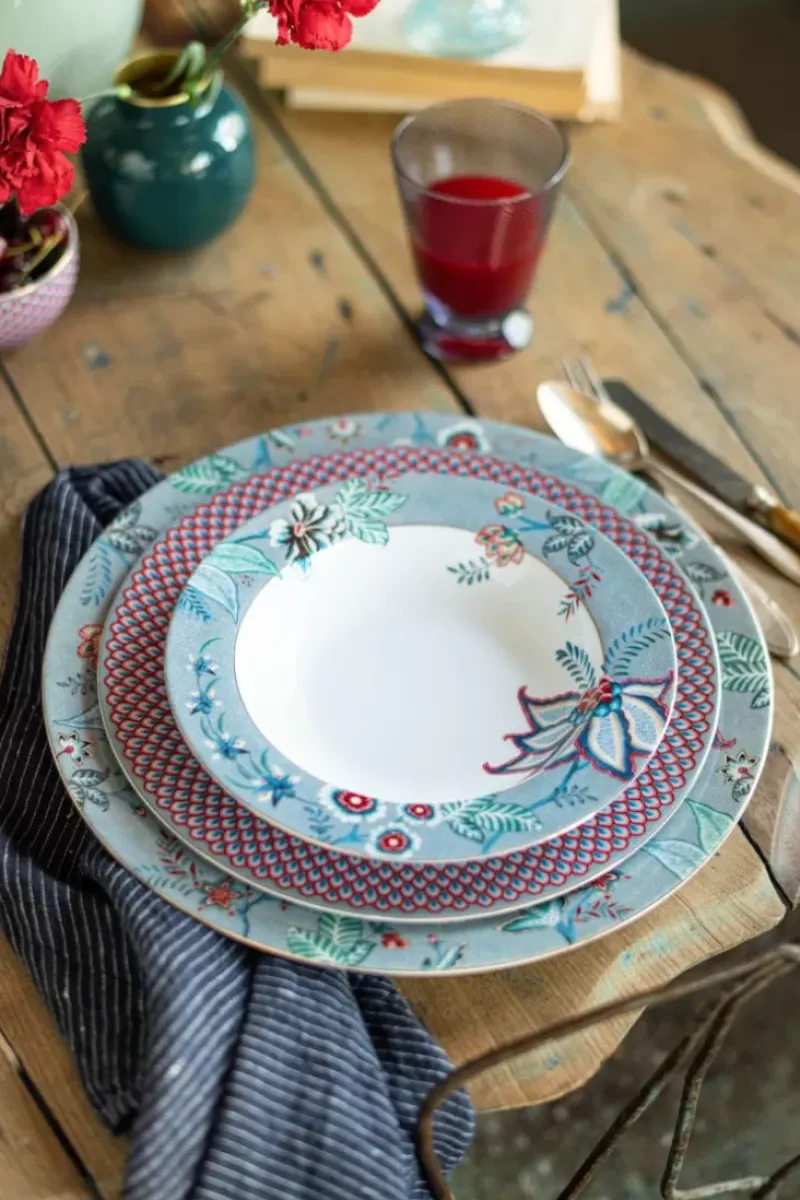 Pip Studio Tiefe Teller|Flower Festival Tiefen Teller Hell 21.5 Cm