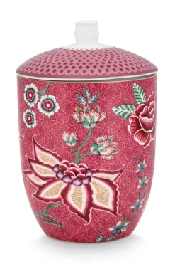 Pip Studio Vorratsdosen|Flower Festival Vorratsdose Dunkel