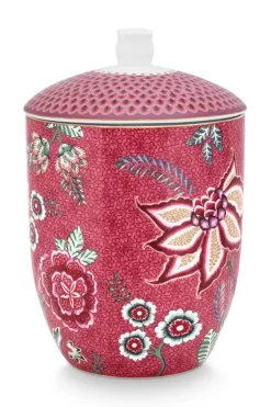 Pip Studio Vorratsdosen|Flower Festival Vorratsdose Dunkel