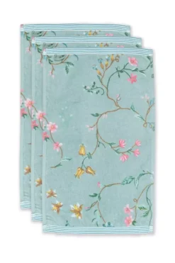 Pip Studio Gästetücher|Gastehandtuch Set/3 Les Fleurs 30X50 Cm