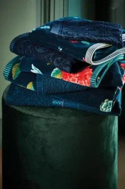 Pip Studio Gästetücher|Gastehandtuch Set/3 Tile De Pip Dunkel 30X50 Cm