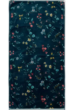 Pip Studio Handtücher|Grose Handtuch Les Fleurs Dunkel 70X140 Cm
