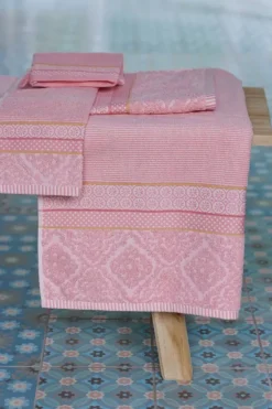 Pip Studio Handtücher|Grose Handtuch Soft Zellige Rosa 70X140 Cm