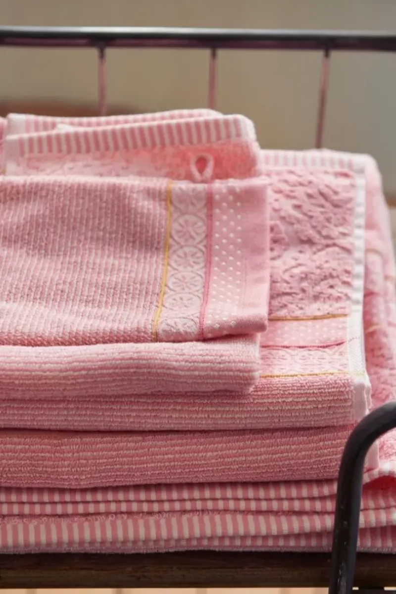 Pip Studio Handtücher|Grose Handtuch Soft Zellige Rosa 70X140 Cm