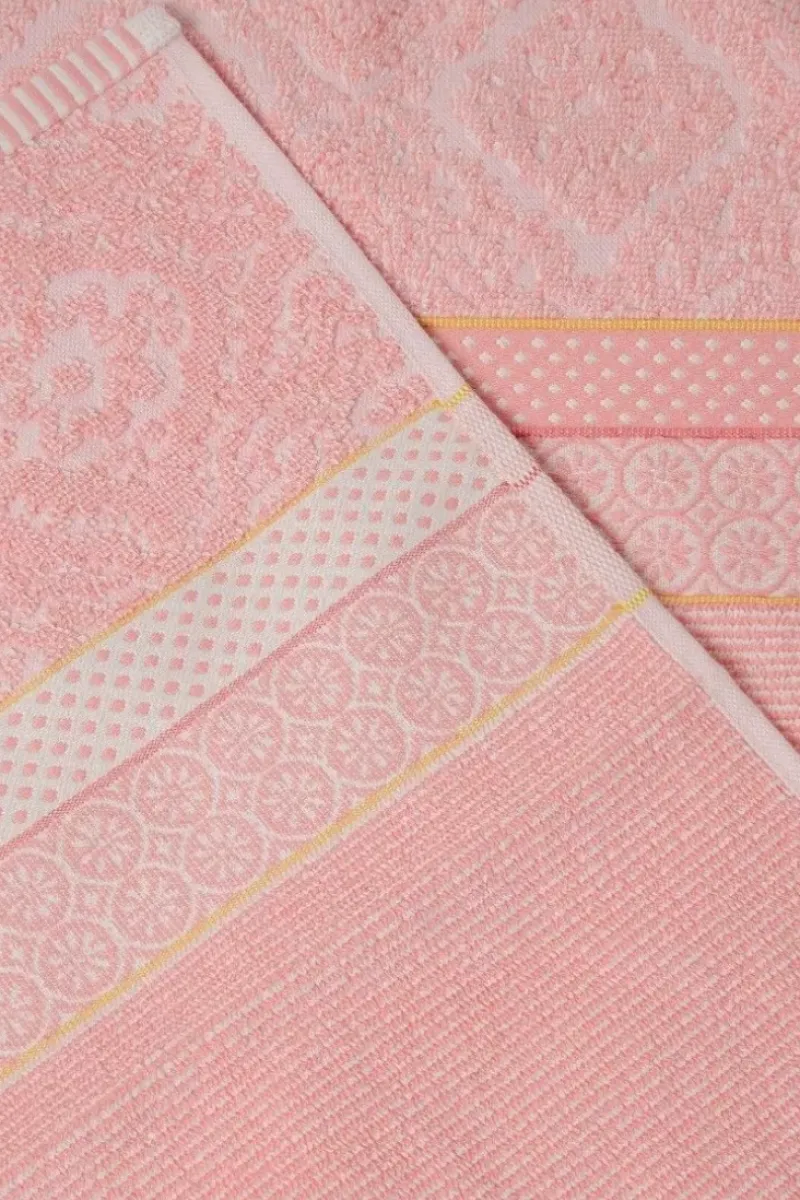 Pip Studio Handtücher|Grose Handtuch Soft Zellige Rosa 70X140 Cm