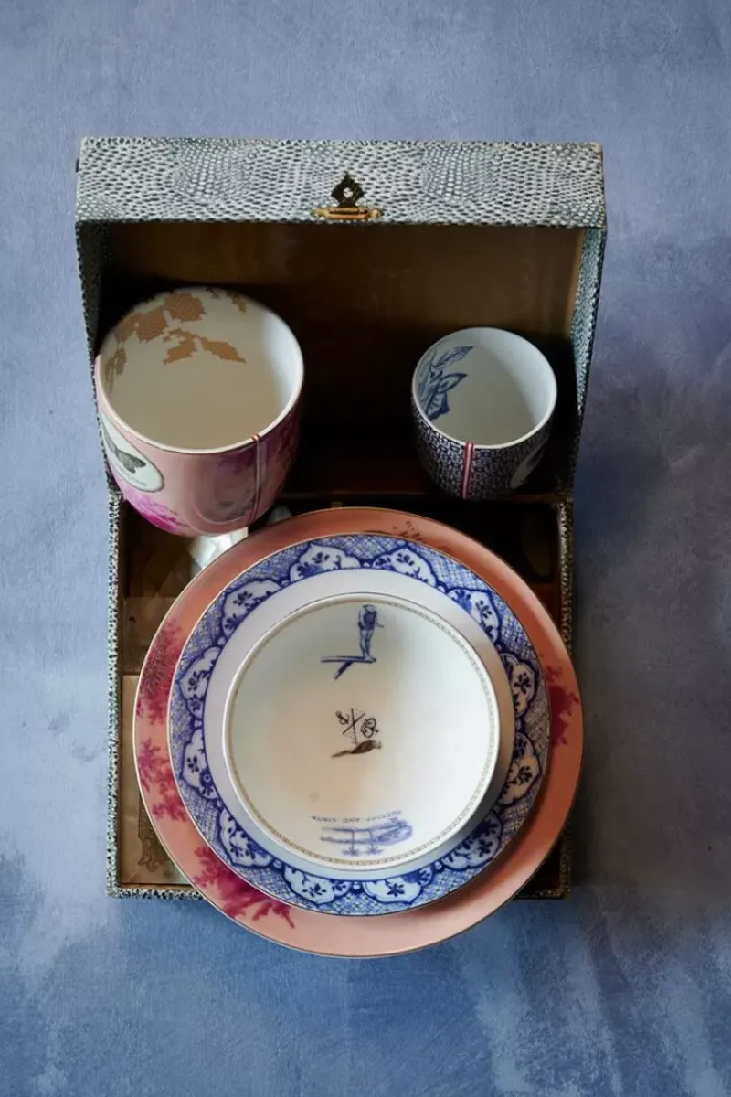 Pip Studio Espresso Tasse|Heritage Espresso Tasse Fliese Blau