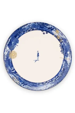 Pip Studio Essteller|Heritage Essteller Grenze Blau 26.5 Cm