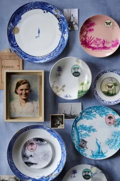 Pip Studio Essteller|Heritage Essteller Grenze Blau 26.5 Cm