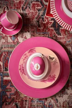Pip Studio Gebäckteller|Heritage Gebäckteller Bemalt Rosa 18 Cm