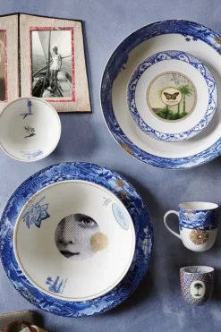 Pip Studio Gebäckteller|Heritage Gebäckteller Schmetterling Blau 15 Cm
