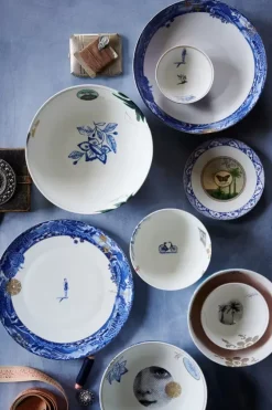 Pip Studio Gebäckteller|Heritage Gebäckteller Schmetterling Blau 15 Cm