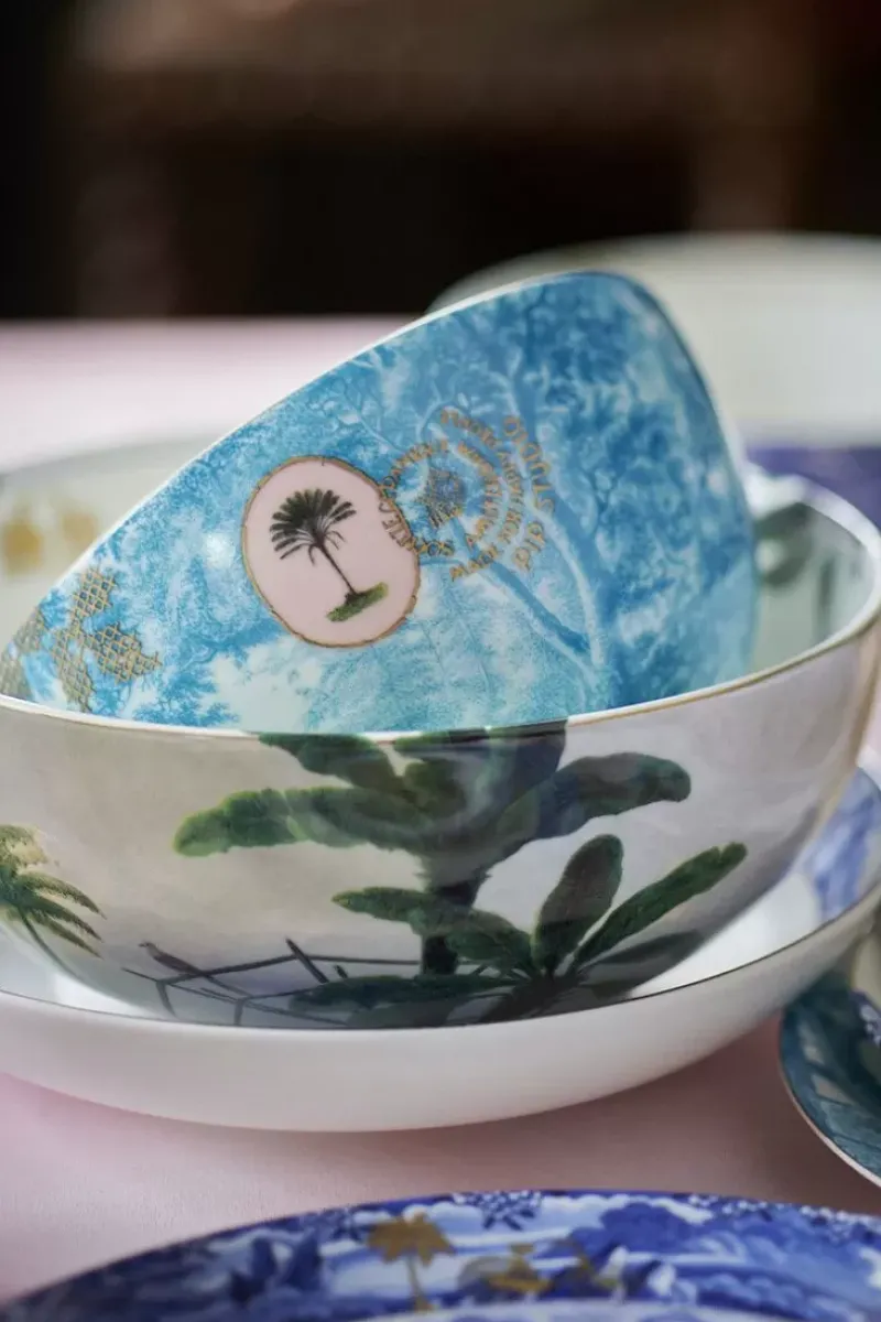 Pip Studio Schalen|Heritage Schale Boot Aqua 18 Cm