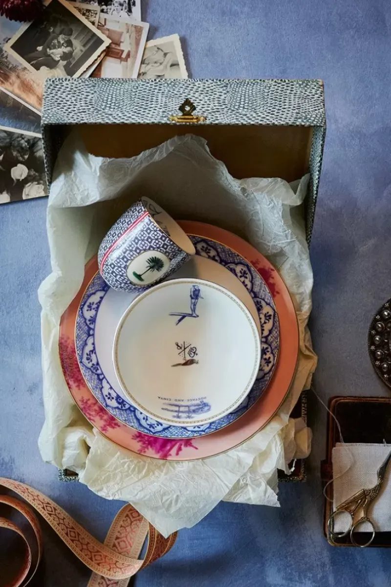 Pip Studio Schalen|Heritage Schale Fliese Blau 11 Cm