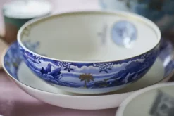 Pip Studio Schalen|Heritage Schale Grenze Blau 20 Cm