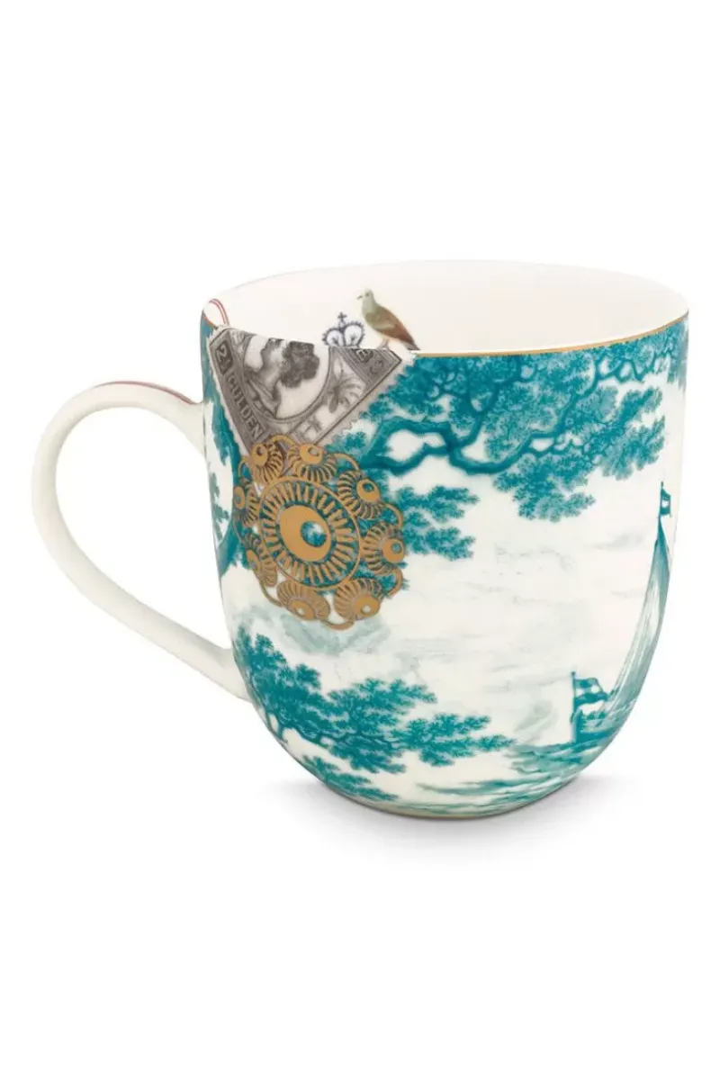 Pip Studio Teetassen|Heritage Tasse Large Boot Aqua