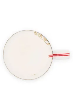 Pip Studio Kaffeetassen|Heritage Tasse Small Grenze Blau