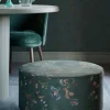 Pip Studio Hocker Und Stühle|Hocker Large Kawai Flower Grun