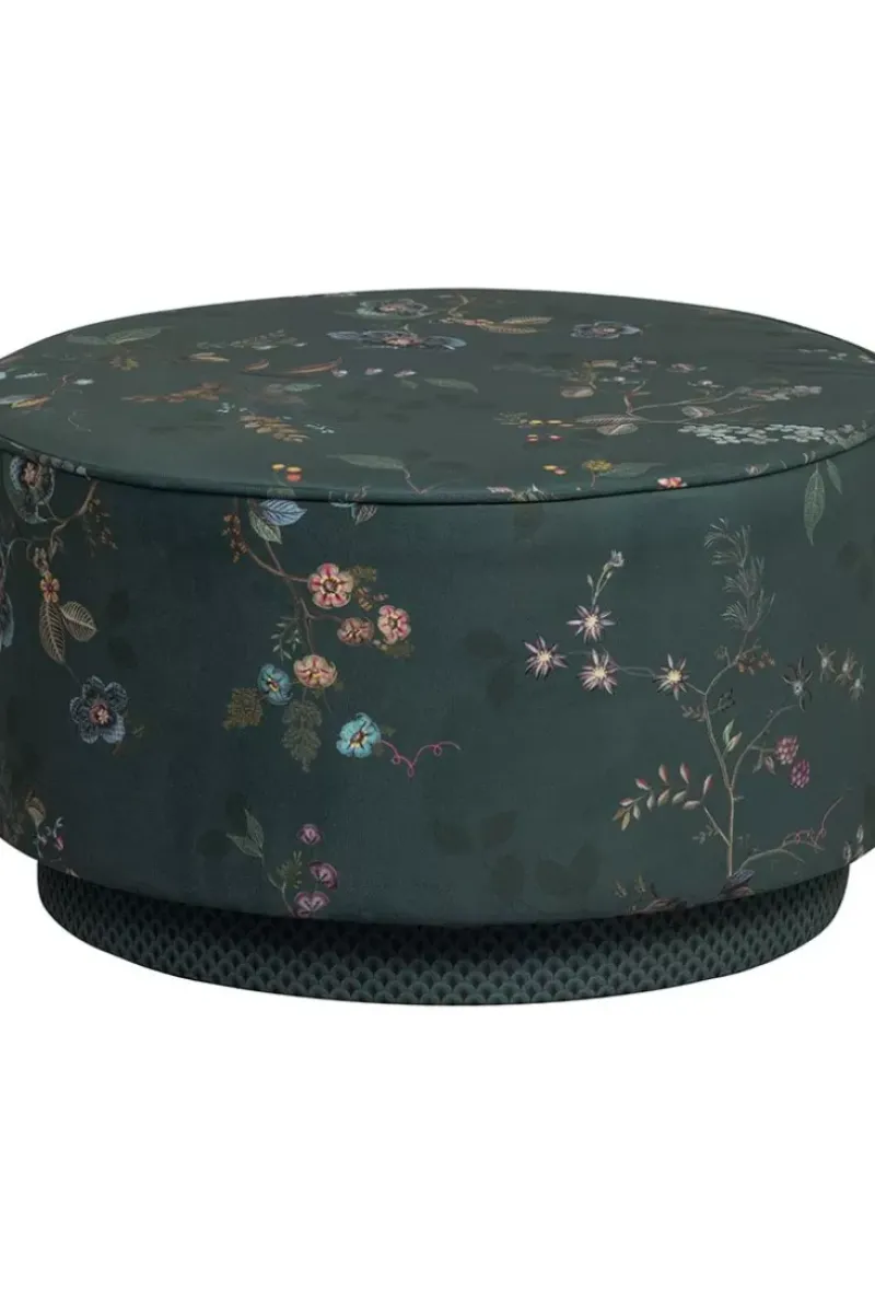 Pip Studio Hocker Und Stühle|Hocker Large Kawai Flower Grun