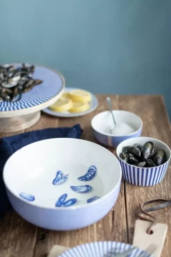 Pip Studio Tortenteller|Holzern Servierschale Blau 32 Cm