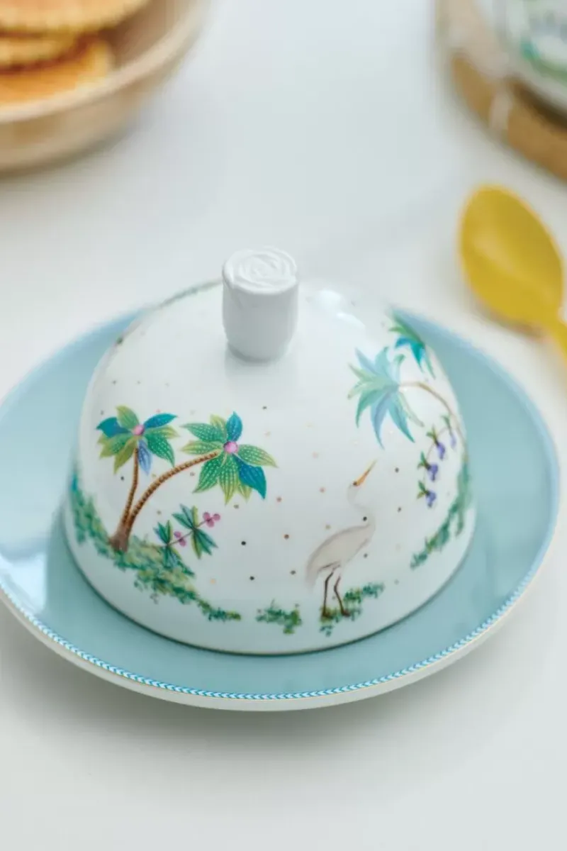 Pip Studio Butterschalen|Jolie Butterschale Runde Dots Gold