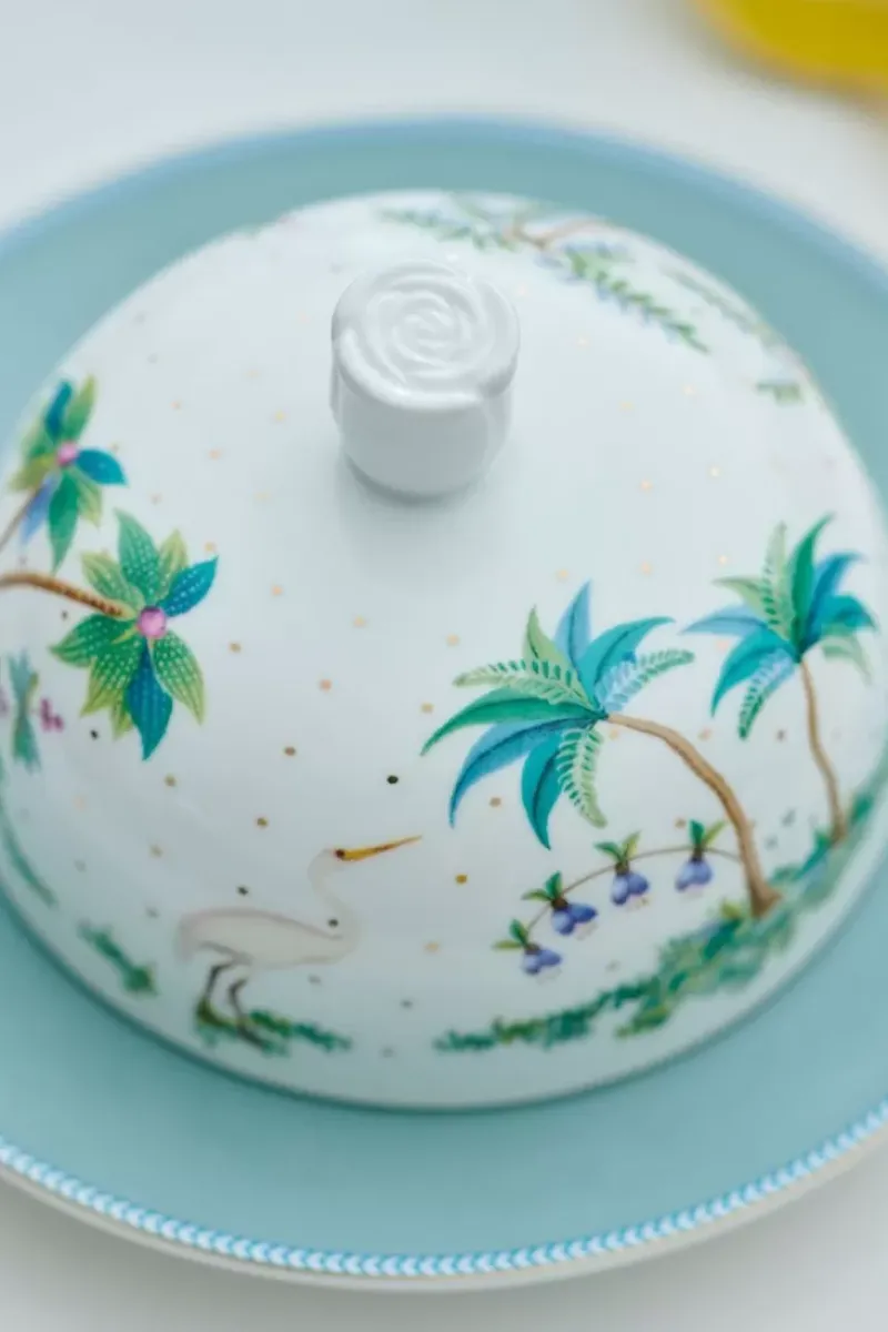 Pip Studio Butterschalen|Jolie Butterschale Runde Dots Gold