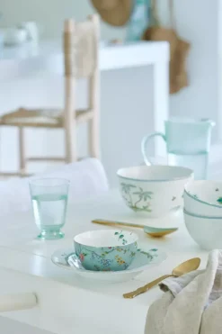 Pip Studio Schalen|Jolie Schale Flowers Blau 12 Cm