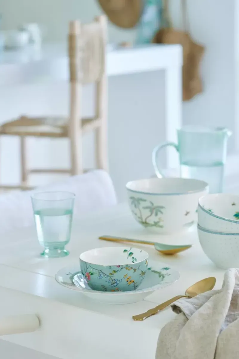 Pip Studio Schalen|Jolie Schale Flowers Blau 12 Cm