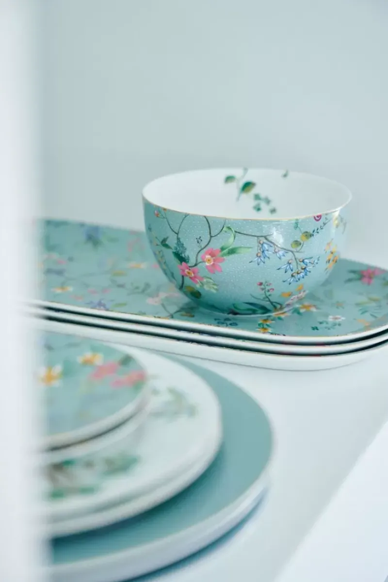 Pip Studio Schalen|Jolie Schale Flowers Blau 12 Cm