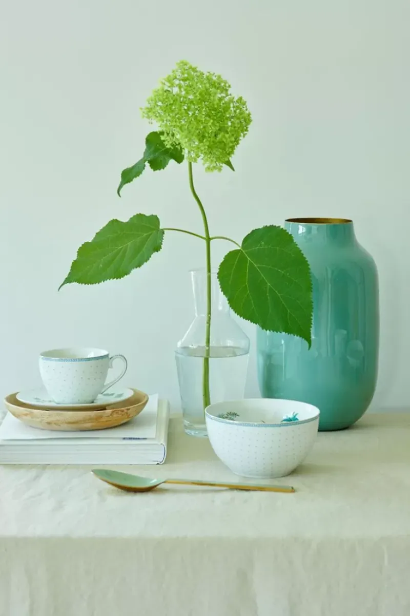 Pip Studio Schalen|Jolie Schale Flowers Dots Gold 15 Cm