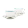 Pip Studio Porzellan Sets|Jolie Set/2 Cappuccino Tasse & Untertasse Dots Gold