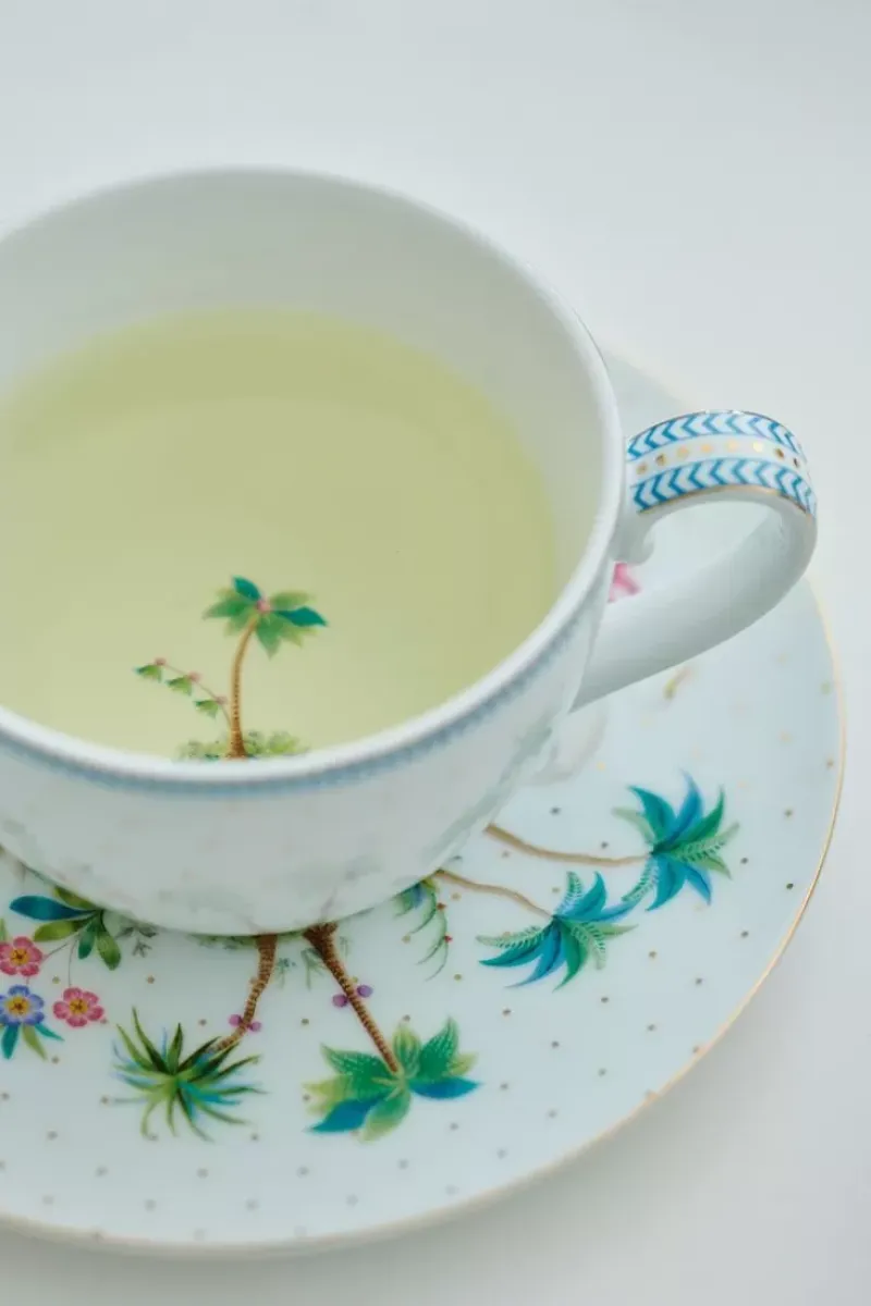 Pip Studio Porzellan Sets|Jolie Set/2 Cappuccino Tasse & Untertasse Dots Gold