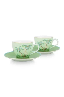 Pip Studio Porzellan Sets|Jolie Set/2 Espresso Tasse & Undertasse
