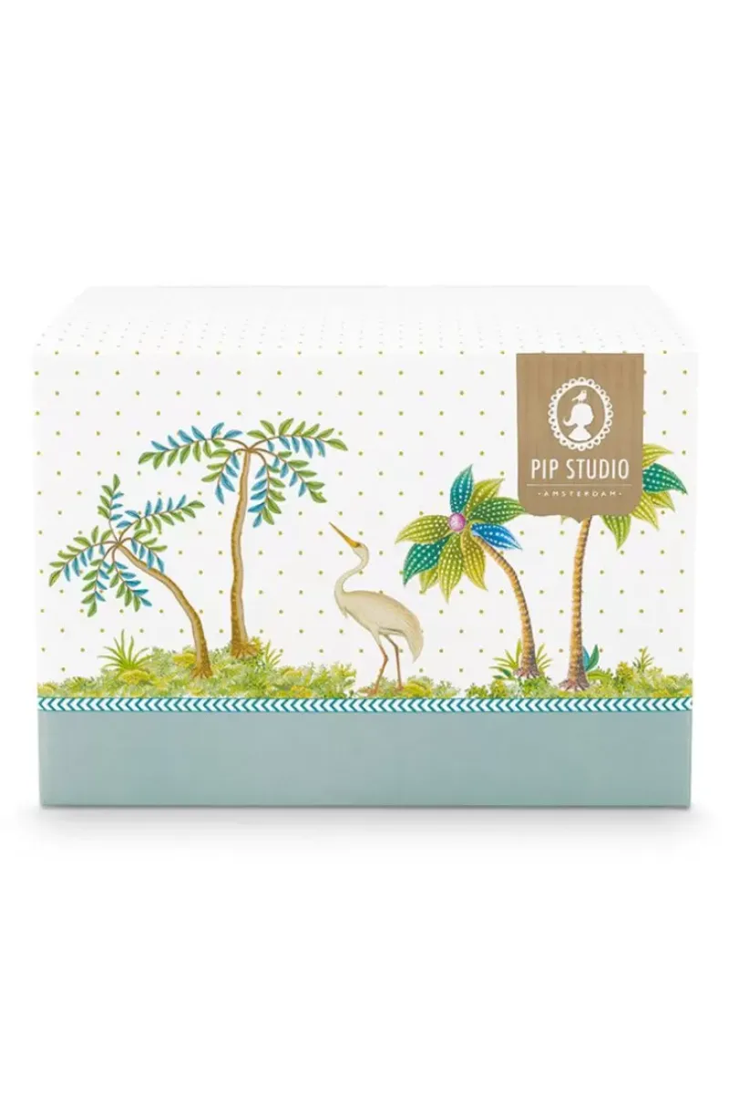 Pip Studio Porzellan Sets|Jolie Set/2 Tassen Gross Goldene Punkte