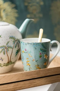 Pip Studio Teetassen|Jolie Tasse Gross Flowers Blau