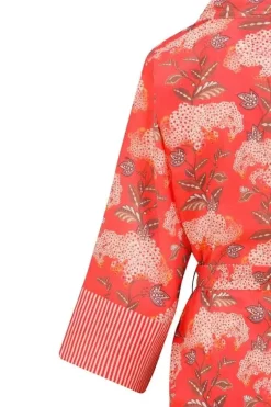 Pip Studio Kimonos|Kimono Flora Firenze Koralle