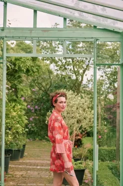 Pip Studio Kimonos|Kimono Flora Firenze Koralle