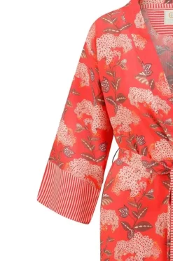 Pip Studio Kimonos|Kimono Flora Firenze Koralle