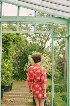 Pip Studio Kimonos|Kimono Flora Firenze Koralle