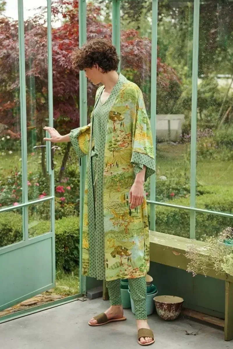Pip Studio Kimonos|Kimono Toscana Grun