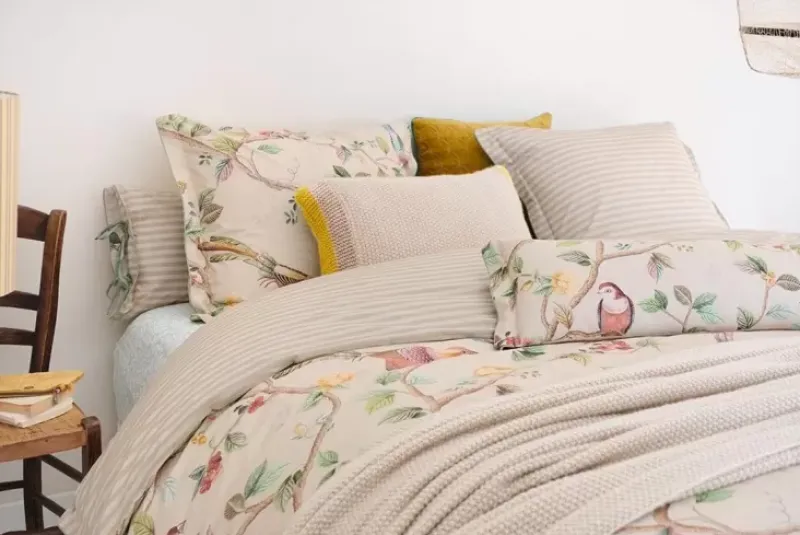 Pip Studio Kissenbezüge|Kissenbezug Good Nightingale Sand