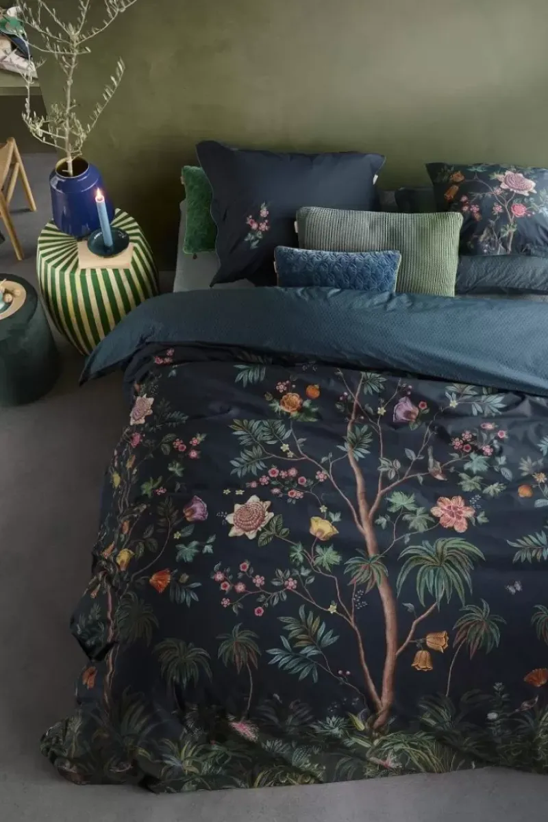 Pip Studio Kissenbezüge|Kissenbezug Il Paradiso Dunkelblau