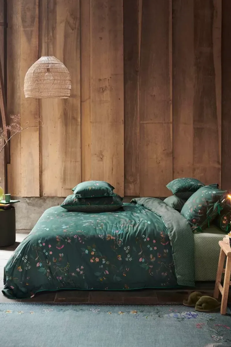 Pip Studio Kissenbezüge|Kissenbezug Kawai Flower Dunkel