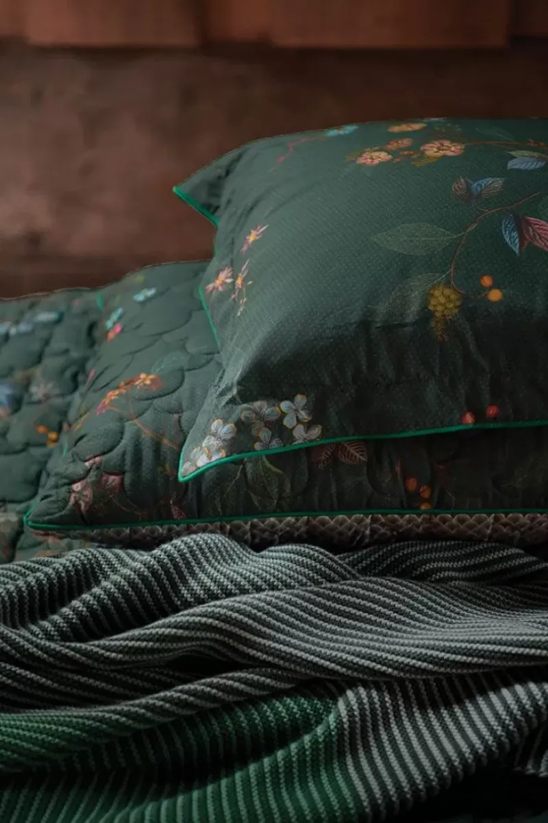 Pip Studio Kissenbezüge|Kissenbezug Kawai Flower Dunkel