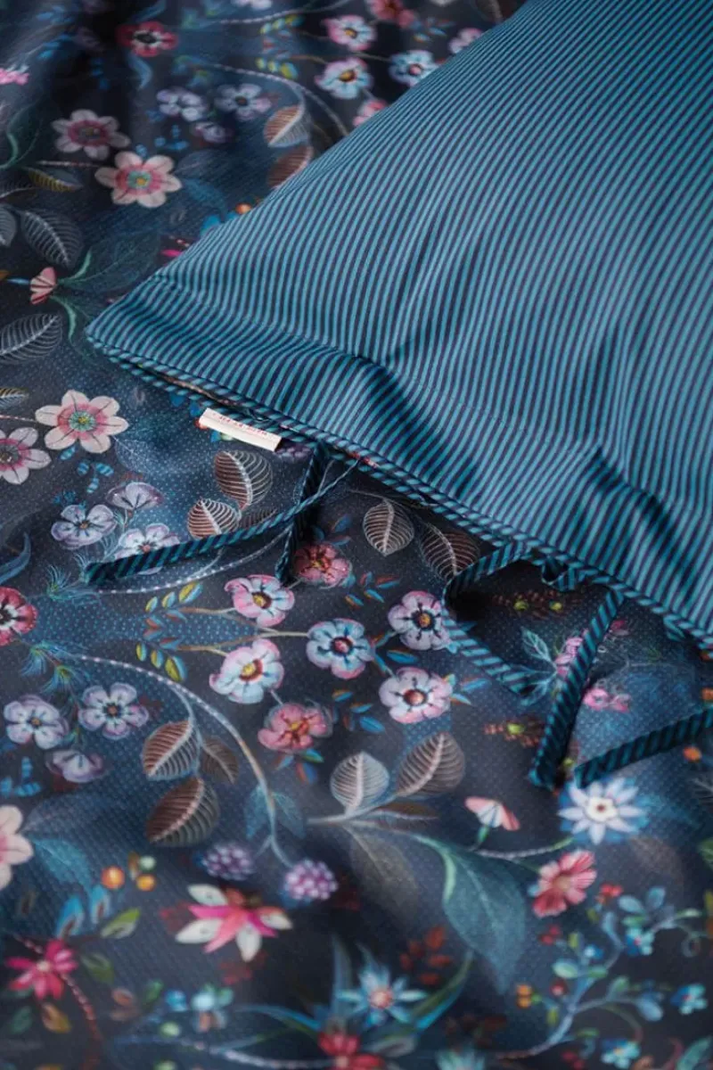 Pip Studio Kissenbezüge|Kissenbezug Mirrorama Dunkelblau