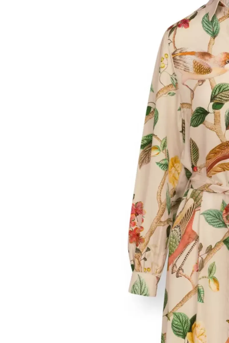 Pip Studio Nachthemden|Kleid Lange Armel Good Nightingale Sand